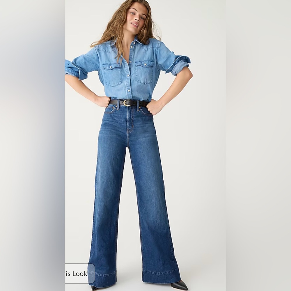 JCrew Denim Trouser Jeans